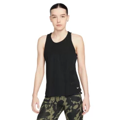 Women's Nike One Dri-FIT Breathe Training Tank 9 Women's Nike One Dri-FIT Breathe Training Tank -Nike Clothing store 5291407 Black White