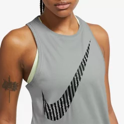Women's Nike Dri-FIT Americana High-Neck Training Tank -Nike Clothing store 5291408 ALT2