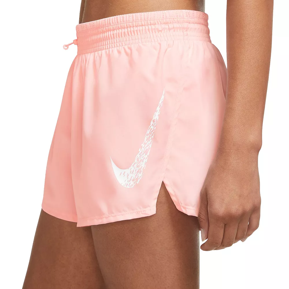 Women's Nike Dri-FIT Swoosh Mid-Rise Running Shorts 4 Women's Nike Dri-FIT Swoosh Mid-Rise Running Shorts - Image 4