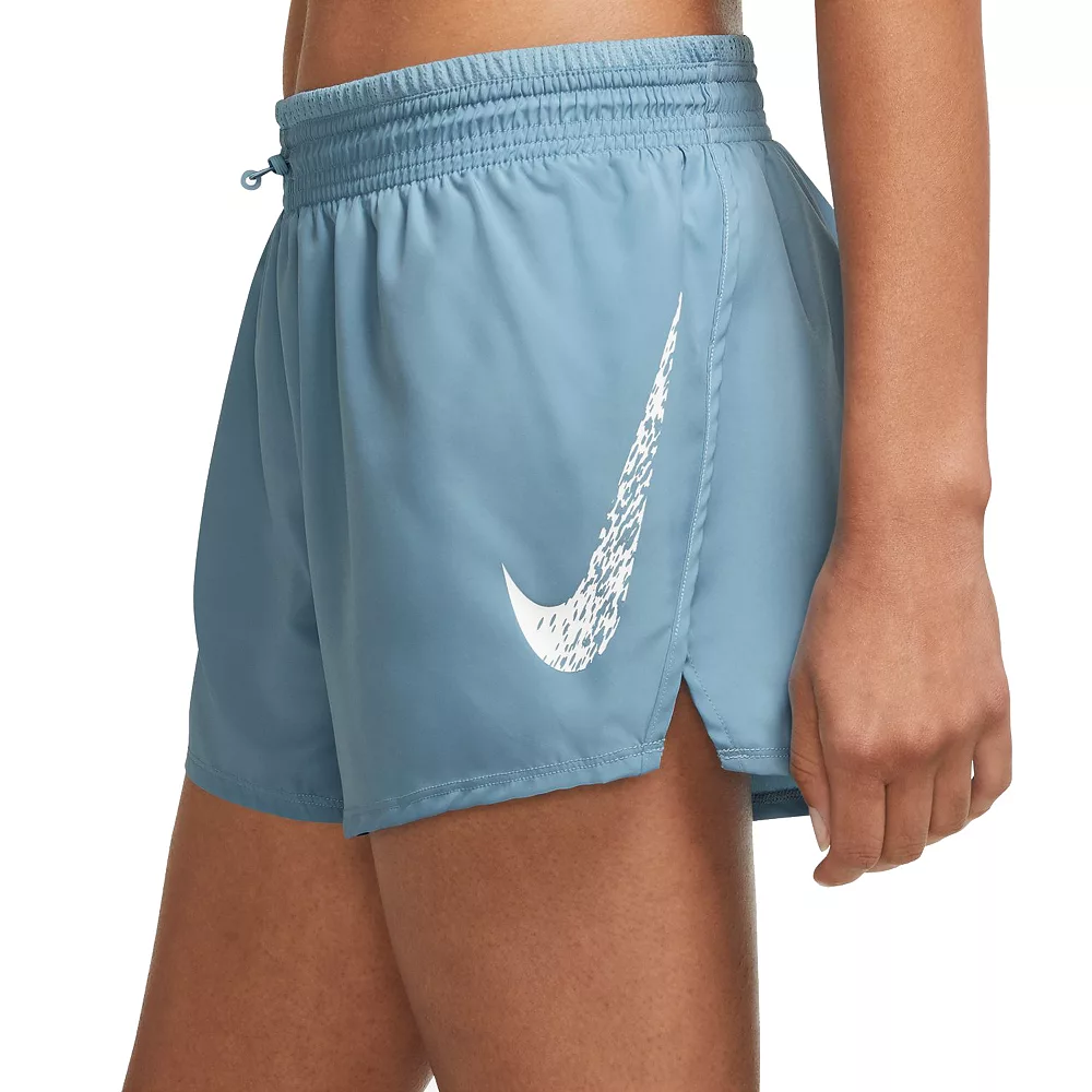 Women's Nike Dri-FIT Swoosh Mid-Rise Running Shorts 3 Women's Nike Dri-FIT Swoosh Mid-Rise Running Shorts - Image 3