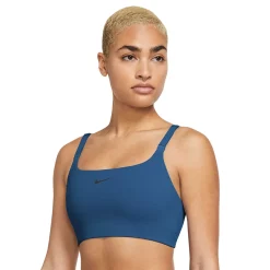 Nike Alate Verse Low-Impact Sports Bra -Nike Clothing store 5291728 Dk Marina Blue
