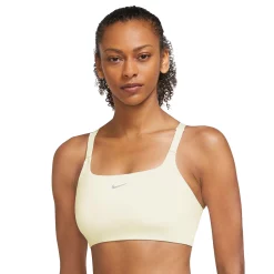 Nike Alate Verse Low-Impact Sports Bra -Nike Clothing store 5291728 Sail Gray Fog