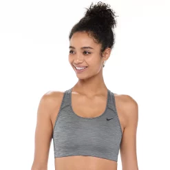 Nike Swoosh Medium-Impact Sports Bra 17 Nike Swoosh Medium-Impact Sports Bra -Nike Clothing store 5296113 Smoke Gray Heather