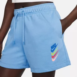 Women's Nike Fleece PE Shorts -Nike Clothing store 5314515 ALT3