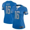 Women's Nike Jared Goff Blue Detroit Lions Legend Jersey