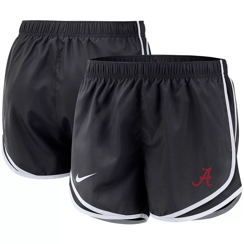 Women's Nike Black Alabama Crimson Tide Team Tempo Performance Shorts 2 Women's Nike Black Alabama Crimson Tide Team Tempo Performance Shorts - Image 2