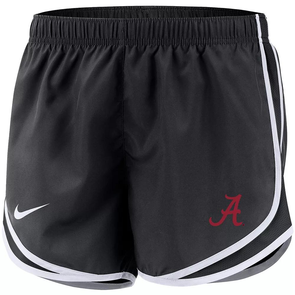 Women's Nike Black Alabama Crimson Tide Team Tempo Performance Shorts 3 Women's Nike Black Alabama Crimson Tide Team Tempo Performance Shorts - Image 3