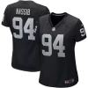 Women's Nike Carl Nassib Black Las Vegas Raiders Player Game Jersey