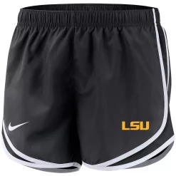 Women's Nike Black LSU Tigers Team Tempo Performance Shorts -Nike Clothing store 5364858 ALT2