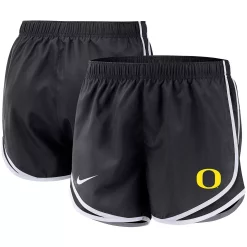 Women's Nike Black Oregon Ducks Team Tempo Performance Shorts