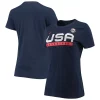 Women's Nike Navy USA Basketball Performance T-Shirt