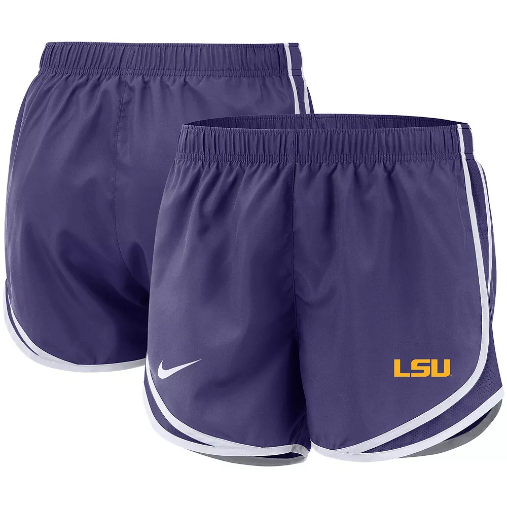 Women's Nike Purple LSU Tigers Team Tempo Performance Shorts 2 Women's Nike Purple LSU Tigers Team Tempo Performance Shorts - Image 2