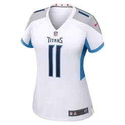 Women's Nike AJ Brown White Tennessee Titans Game Jersey -Nike Clothing store 5371847 ALT2