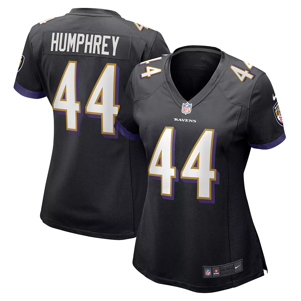 Women's Nike Marlon Humphrey Black Baltimore Ravens Game Jersey 2 Women's Nike Marlon Humphrey Black Baltimore Ravens Game Jersey - Image 2