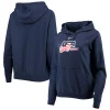 Women's Nike Navy US Hockey Primary Varsity Tri-Blend Pullover Hoodie