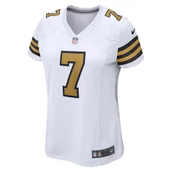 Women's Nike Taysom Hill White New Orleans Saints Alternate Game Jersey 5 Women's Nike Taysom Hill White New Orleans Saints Alternate Game Jersey -Nike Clothing store 5372382 ALT2