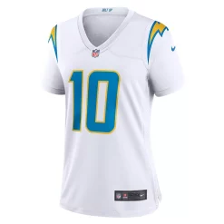 Women's Nike Justin Herbert White Los Angeles Chargers Game Jersey 5 Women's Nike Justin Herbert White Los Angeles Chargers Game Jersey -Nike Clothing store 5373911 ALT2