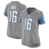 Women's Nike Jared Goff Silver Detroit Lions Game Jersey