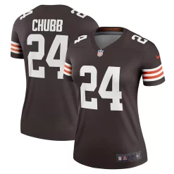 Women's Nike Nick Chubb Brown Cleveland Browns Legend Jersey