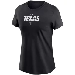 Women's Nike Black Texas Rangers Local Nickname T-Shirt -Nike Clothing store 5382385 ALT2