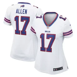 Women's Nike Josh Allen White Buffalo Bills Game Player Jersey