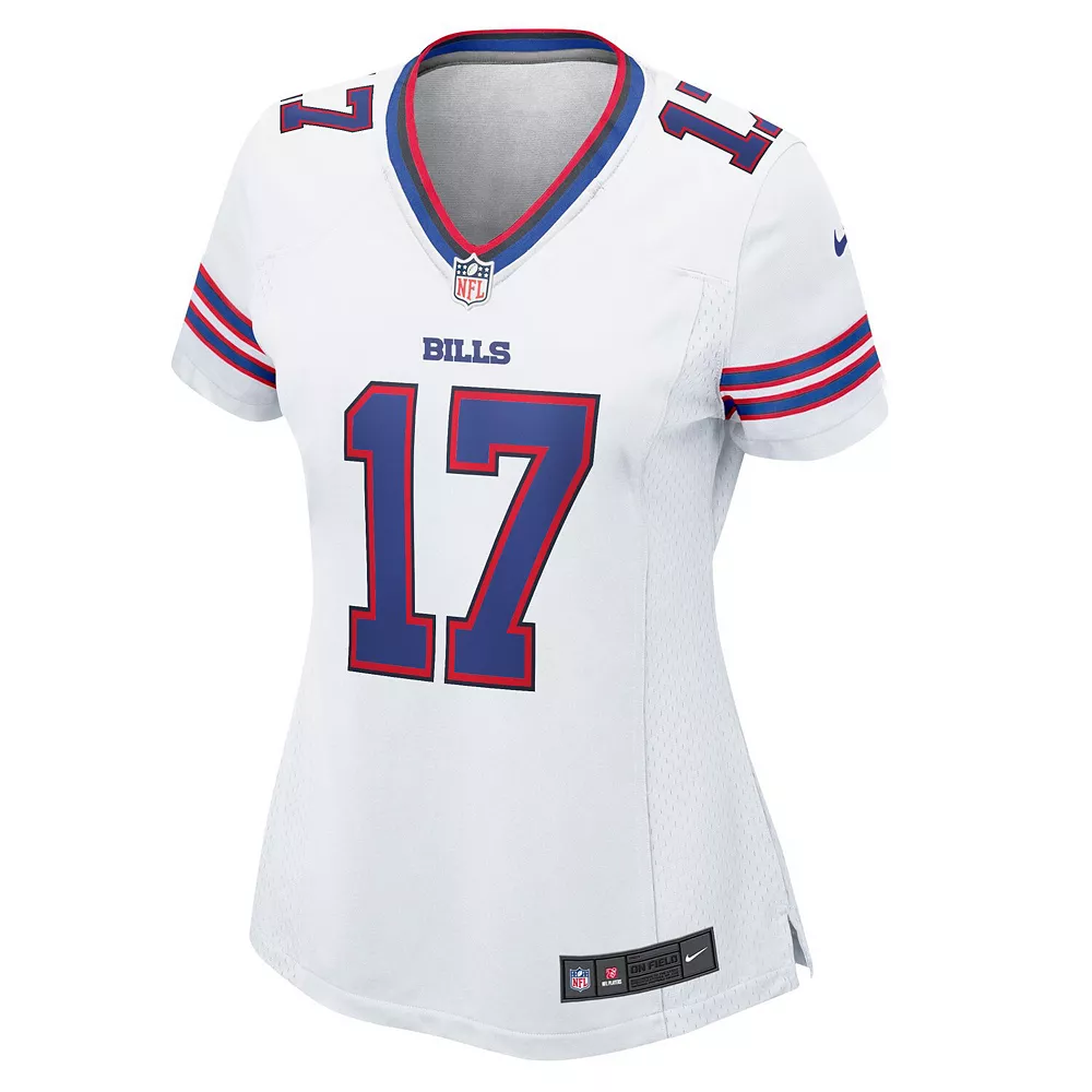 Women's Nike Josh Allen White Buffalo Bills Game Player Jersey 3 Women's Nike Josh Allen White Buffalo Bills Game Player Jersey - Image 3