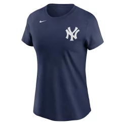 Women's Nike Anthony Rizzo Navy New York Yankees Name & Number T-Shirt -Nike Clothing store 5387455 ALT2
