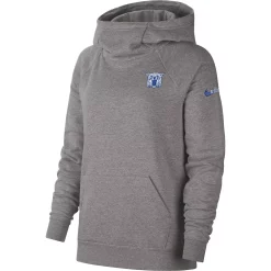 Women's Nike Heathered Gray Kentucky Wildcats Vault Vintage Funnel Neck Raglan Pullover Hoodie 6 Women's Nike Heathered Gray Kentucky Wildcats Vault Vintage Funnel Neck Raglan Pullover Hoodie -Nike Clothing store 5411243 ALT2