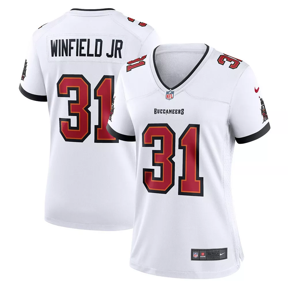 Women's Nike Antoine Winfield Jr. White Tampa Bay Buccaneers Game Jersey 1 Women's Nike Antoine Winfield Jr. White Tampa Bay Buccaneers Game Jersey