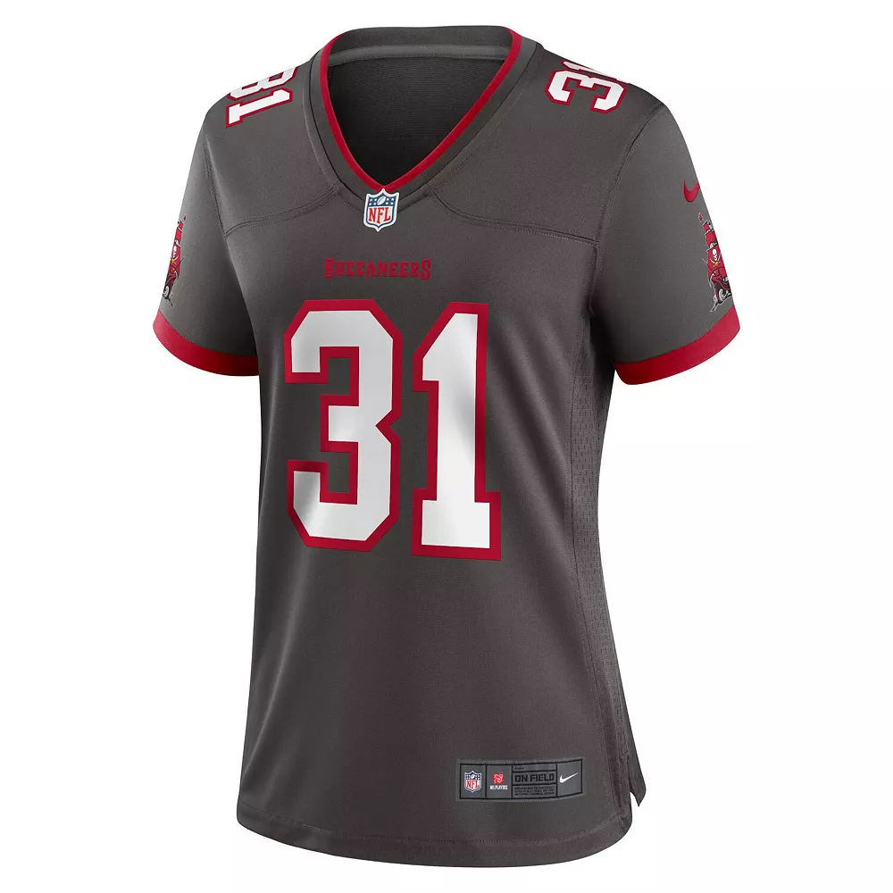 Women's Nike Antoine Winfield Jr. Pewter Tampa Bay Buccaneers Game Jersey 3 Women's Nike Antoine Winfield Jr. Pewter Tampa Bay Buccaneers Game Jersey - Image 3