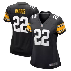 Women's Nike Najee Harris Black Pittsburgh Steelers Alternate Game Jersey