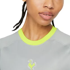 Women's Nike Black/Gray Tottenham Hotspur 2020/21 Fourth Stadium Air Max Replica Jersey -Nike Clothing store 5417081 ALT3