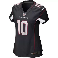 Women's Nike DeAndre Hopkins Black Arizona Cardinals Game Jersey -Nike Clothing store 5419299 ALT2