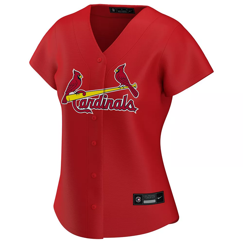 Women's Nike Red St. Louis Cardinals Alternate Replica Team Jersey 3 Women's Nike Red St. Louis Cardinals Alternate Replica Team Jersey - Image 3