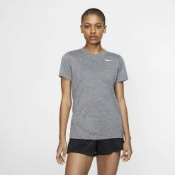 Women's Nike Dri-FIT Legend Training Tee 13 Women's Nike Dri-FIT Legend Training Tee -Nike Clothing store 5508573 Black Heather
