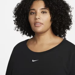Plus Size Nike Sportswear Essential Long-Sleeve Tee -Nike Clothing store 5580957 ALT3