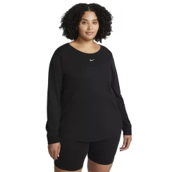 Plus Size Nike Sportswear Essential Long-Sleeve Tee