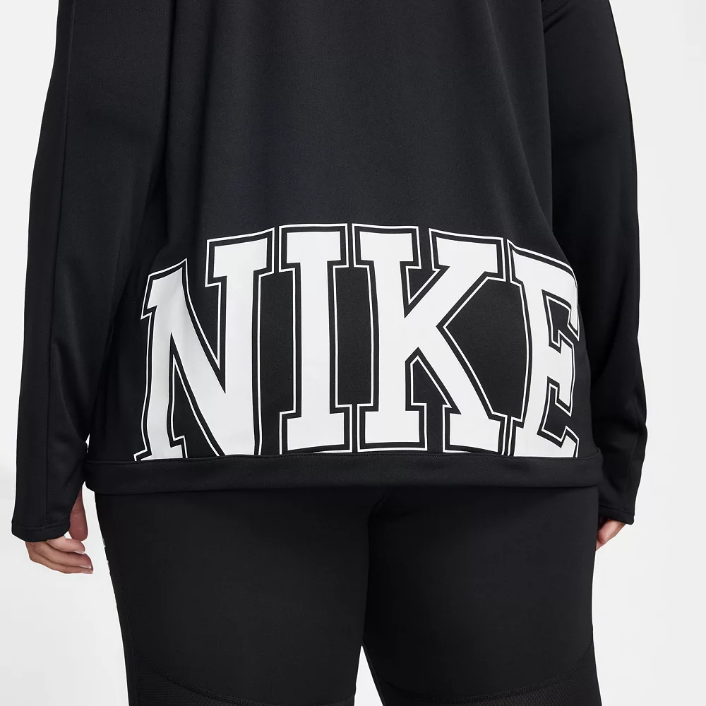Plus Size Nike Dri-FIT Swoosh Run Mid-Layer Top 11 Plus Size Nike Dri-FIT Swoosh Run Mid-Layer Top - Image 11