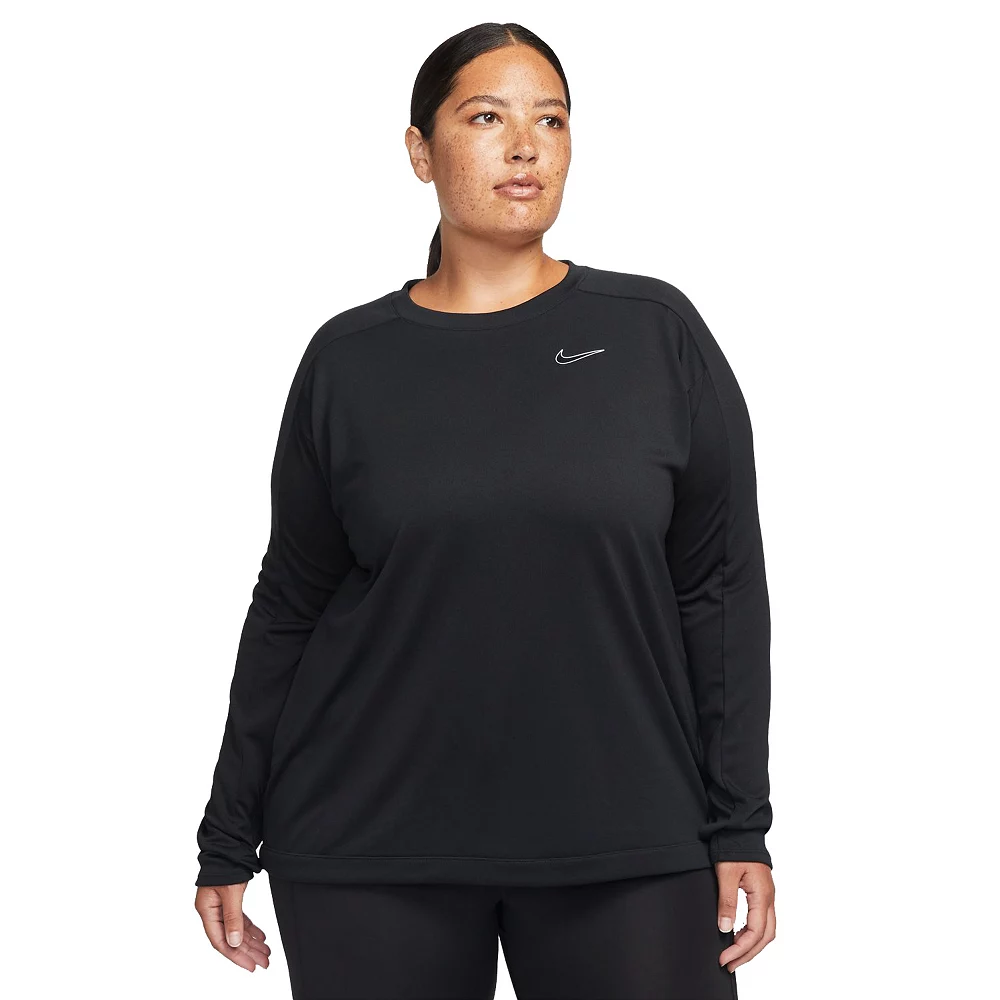 Plus Size Nike Dri-FIT Swoosh Run Mid-Layer Top 3 Plus Size Nike Dri-FIT Swoosh Run Mid-Layer Top - Image 3