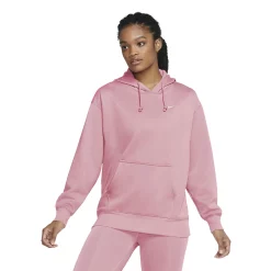 Women's Nike Therma Training Hoodie -Nike Clothing store 5582665 Pink Glaze
