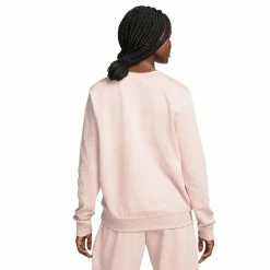 Women's Nike Sportswear Club Fleece Crewneck Sweatshirt -Nike Clothing store 5583707 ALT