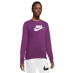 Women's Nike Sportswear Club Fleece Crewneck Sweatshirt -Nike Clothing store 5583707 Viotech