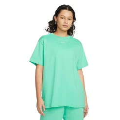 Women's Nike Boyfriend Tee -Nike Clothing store 5583824 Light Menta