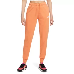 Women's Nike Sportswear Club Fleece Midrise Joggers 20 Women's Nike Sportswear Club Fleece Midrise Joggers -Nike Clothing store 5583872 Orange Heather