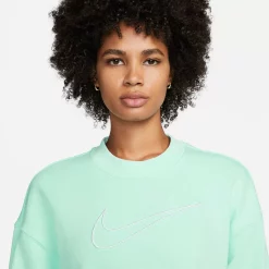 Women's Nike Dri-FIT Get Fit Crewneck Sweatshirt -Nike Clothing store 5584747 ALT3