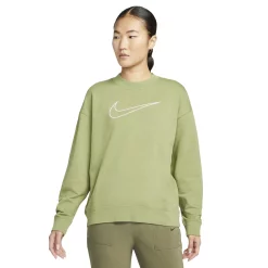 Women's Nike Dri-FIT Get Fit Crewneck Sweatshirt -Nike Clothing store 5584747 Alligator