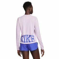 Women's Nike Dri-FIT Swoosh Run Mid-Layer Top 16 Women's Nike Dri-FIT Swoosh Run Mid-Layer Top -Nike Clothing store 5585334 ALT