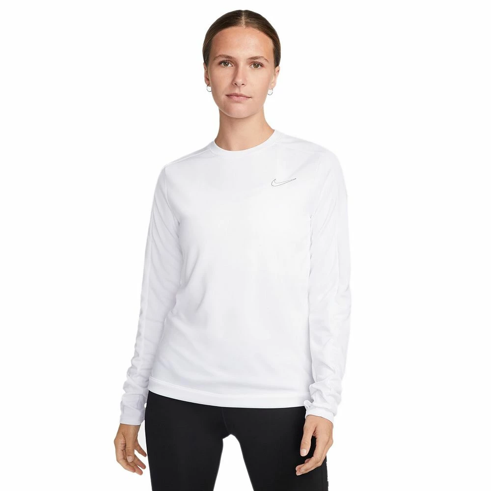 Women's Nike Dri-FIT Swoosh Run Mid-Layer Top 2 Women's Nike Dri-FIT Swoosh Run Mid-Layer Top - Image 2
