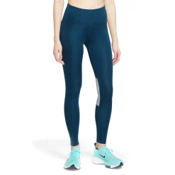 Women's Nike Dri-FIT Epic Fast Midrise 7/8 Leggings -Nike Clothing store 5585368 Valerian Blue