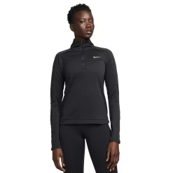 Women's Nike Dri-FIT Half-Zip Pullover 15 Women's Nike Dri-FIT Half-Zip Pullover -Nike Clothing store 5585421 Black